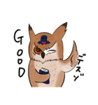 フクロウ神父（個別スタンプ：3）