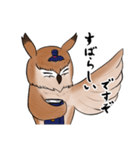 フクロウ神父（個別スタンプ：12）