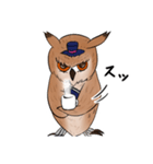 フクロウ神父（個別スタンプ：27）