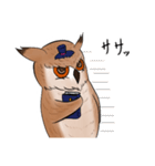 フクロウ神父（個別スタンプ：29）