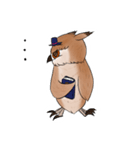 フクロウ神父（個別スタンプ：35）