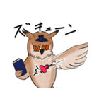 フクロウ神父（個別スタンプ：39）