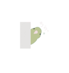 緑のマメルリハ（個別スタンプ：16）