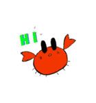 とらんちゅう in the sea♪（個別スタンプ：2）