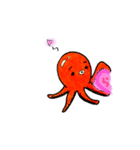 とらんちゅう in the sea♪（個別スタンプ：27）