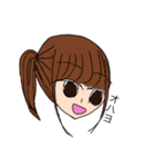 かわいい女の子たち❤︎（個別スタンプ：5）