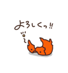 食パンの袋を留めるやつ。しなびたver（個別スタンプ：8）
