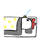 だるいニワトリ（個別スタンプ：5）
