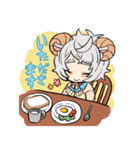 ひつじとおおかみ（個別スタンプ：3）