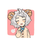 ひつじとおおかみ（個別スタンプ：18）