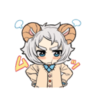 ひつじとおおかみ（個別スタンプ：34）