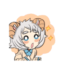 ひつじとおおかみ（個別スタンプ：36）