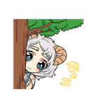 ひつじとおおかみ（個別スタンプ：38）