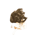 癒やしのあの子（個別スタンプ：9）