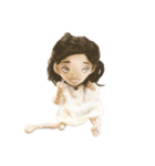 癒やしのあの子（個別スタンプ：11）