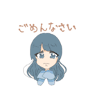 ゆるってしててふわってしてる女の子たち（個別スタンプ：6）