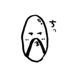 白黒お米さん（個別スタンプ：13）