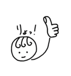 手書きのような手書きスタンプ（個別スタンプ：5）