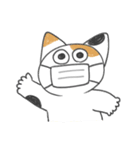 マスク猫のマオン（個別スタンプ：9）