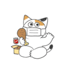 マスク猫のマオン（個別スタンプ：10）