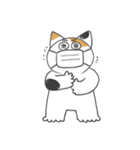 マスク猫のマオン（個別スタンプ：12）