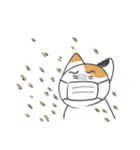 マスク猫のマオン（個別スタンプ：21）