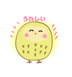 ひかるフクロウ きーちゃん（個別スタンプ：8）