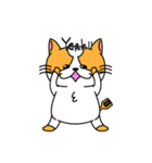 にゃんしゃら（個別スタンプ：3）