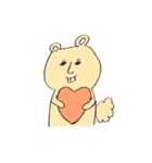 ぼのぼのくま子（個別スタンプ：21）