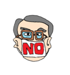マスクおじさま（個別スタンプ：2）