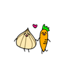 にんじんとたまねぎ（個別スタンプ：15）