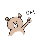 ほのぼのKUMA（個別スタンプ：6）