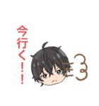 作者の顔のスタンプ2nd（個別スタンプ：21）