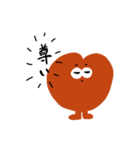 もっちりハートくん（個別スタンプ：11）