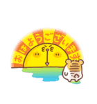 ねこ丸＆ハムちゃん（日常会話編）（個別スタンプ：1）