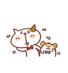 ねこ丸＆ハムちゃん（日常会話編）（個別スタンプ：10）