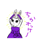 くらんきうさぎ その3 ちかバースデー（個別スタンプ：1）