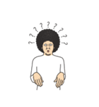 非常に感情的な Afro.Kim 2（個別スタンプ：18）