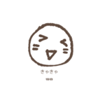 顔で言います(日本語+韓国語)（個別スタンプ：19）