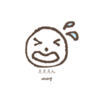 顔で言います(日本語+韓国語)（個別スタンプ：24）