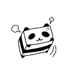 手も足も出ないパンダ（個別スタンプ：21）