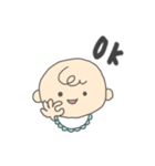 赤ちゃん ママ 家族 の日常。（個別スタンプ：1）