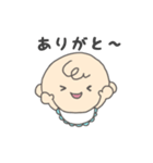 赤ちゃん ママ 家族 の日常。（個別スタンプ：4）
