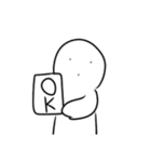 表情変化爆速ハゲくん（個別スタンプ：16）