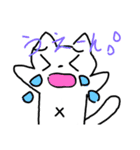 白猫ちゃん♡（個別スタンプ：23）