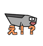 肺魚と金魚の肺魚スタンプ（個別スタンプ：3）
