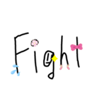デコ英語トーク（個別スタンプ：8）