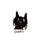 ラスタマン黒猫NYA-MAN（個別スタンプ：9）