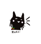 ラスタマン黒猫NYA-MAN（個別スタンプ：14）