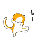 打撃ねこ（個別スタンプ：30）